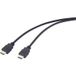 SpeaKa Professional SP-12816084 Câble HDMI Câble de connexion HDMI Fiche HDMI-A, Fiche HDMI-A 3,00 m Noir 4K UHD