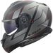 LS2 FF908 Strobe II Code Zwart Grijs Systeemhelm - Maat S