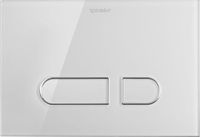 Duravit DuraSystem Actuator plate A1 - Glass White