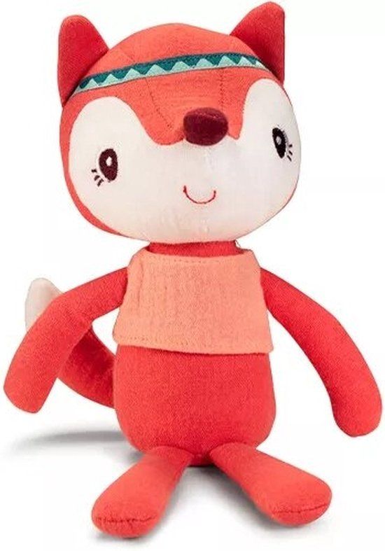 Lilliputiens Knuffel Vosje Alice in geschenkdoos - eco