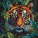 Luca-S Tiger of the Jungle borduren (pakket) BU5048