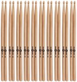 Gear4music 5B Drumstokken, Esdoorn, Houten Tip, 10 Paar