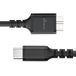 MediaRange USB 3.0 Micro-B naar USB Type-C kabel, 50 cm, zwart