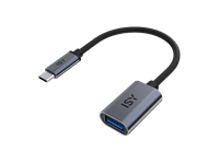 ISY Iad-1050 Usb-c - Usb-a Adapter 015 M Zwart