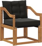 vidaXL - 2 - Stuk - Buitensofa - Massief - Acacia - Hout - Naturel