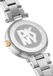 DKNY DK1L043M0075 Horloge Dames Zilverkleurig/Wit Staal