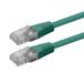 ROLINE Câble de raccordement Cat.6 (Classe E), UTP, PoE, vert, 0,5 m