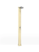Arkema BIG JOLLY A300 Douche solaire aluminium - 35 litres - Sable