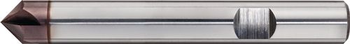Promat/Tecwerk Afbraamfrees | 60Grad | nominale-d. 12 mm 60 graden | VHM TiAlN DIN 6535 HB | snedeaantal 4