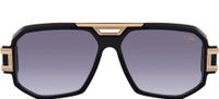 Cazal Cazal 675 Lunettes De Soleil Unisexe Noir Pilote Gris 60mm