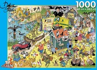 Puzzelman Vogels - Danker Jan Puzzel (1000 stukjes)