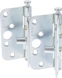 Starx Kogelscharnier Verzinkt SKG3 89x89 Ronde Hoek - 2 stuks
