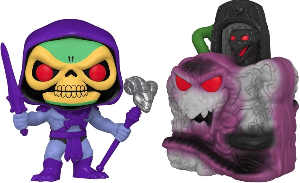 Funko 23 masters of the universe - skeletor with snake mountain