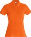 Clique Basic Polo Femme 028231 - Orange Profond - XS