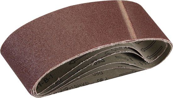 Silverline Schuurbanden - Aluminiumoxide - 75 x 533 mm - Korrel 60 - 5 stuks