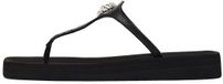 DERIMOD Zwarte Leren Sandalen Dames 39