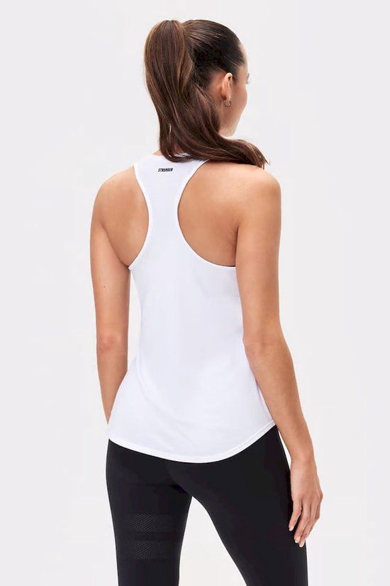 STRONGER - airy racerback tank - Training singlet dames - Wit