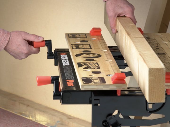 BLACK+DECKER WM825-XJ Workmate Opvouwbare werkbank - Zwart - 250