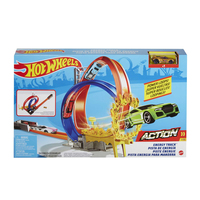 Mattel Games Hot Wheels Action Energy Track, Vehicle & Track Set, Multicolour