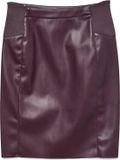 VERO MODA VMBUTTERSIA HW COATED SKIRT NOOS - Dames - Rokken - Violet - XS