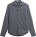 Superdry - Heren Katoenen Overhemd met Lange Mouwen - Navy Blue Mix - Maat M