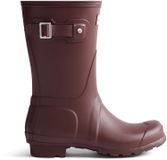 Hunter - Original Short - Femme - Bottes de pluie imperméables - Bordeaux