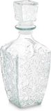 Vivalto Drank- of Whisky Karaf - Sierlijk Glas - Transparant - 900 ml - D9 x H24 cm - Met Dop