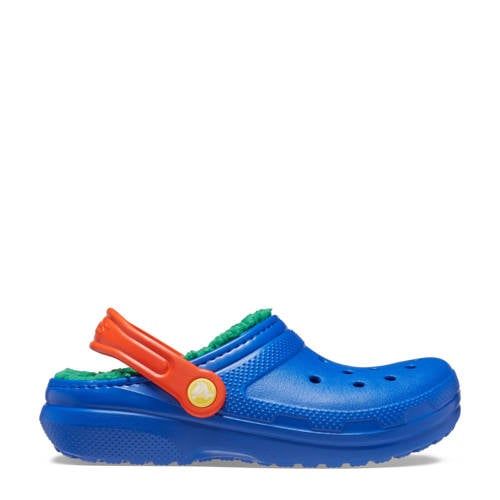 Crocs gevoerde clogs blauw/groen