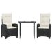 VidaXL 3212724 Ensemble de jardin crème, blanc