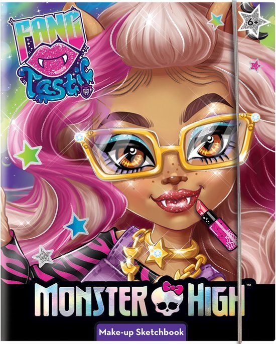 Lisciani Monster High Sketchbook Fangtastic Make-up