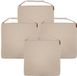 Hespéride Coussin de chaise Sofia - 4 pièces - 40 x 40 x 4 cm - Écru - Boucle