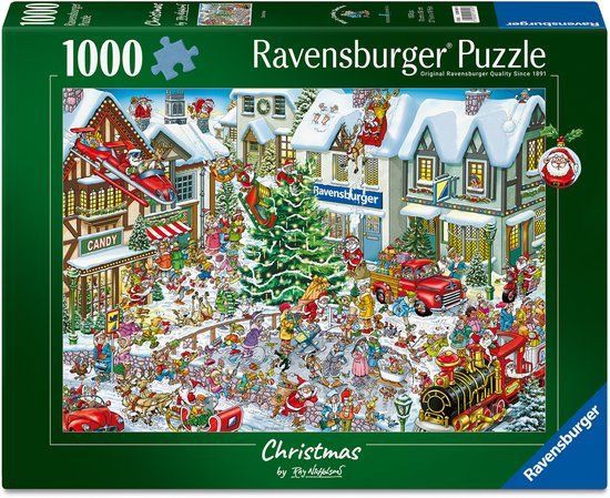 Ravensburger Ray's Comic Series Christmas Legpuzzel - 1000 stukjes