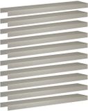 vidaXL Bordure de jardin 10 pièces 100 x 20 x 5 cm