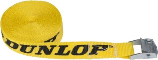 Dunlop Spanband 25 X 5000 Mm Pp 100 Kg Geel Per Stuk