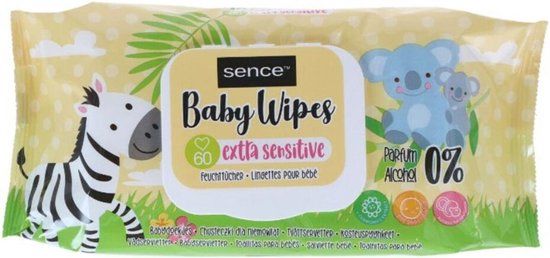 Sence Baby Billendoekjes Extra Sensitive - 9 x 60 stuks