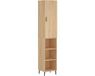 vidaXL - High Cabinet - 34.5x34x180 cm - Wood - Sonoma Oak