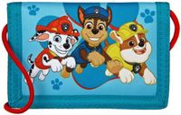 Paw Patrol Portemonnee voor Kinderen - Blauw Polyester Klittenbandportemonnee