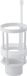 Geberit Bassin met spoelstroomregeling, voor AP-spoelreservoir AP127, 813404001