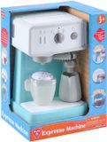 Playgo machine à expresso blanc bleu