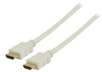 transmedia HDMI kabel - versie 1.4 4K 30Hz / wit - 10 meter