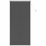 vidaXL - Venetiaanse jaloezie - Zilvergrijs - 213 x 70 cm - 25 mm PVC