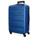 Roll Road Flex hardcase koffer van ABS, Blauw, 65 cm