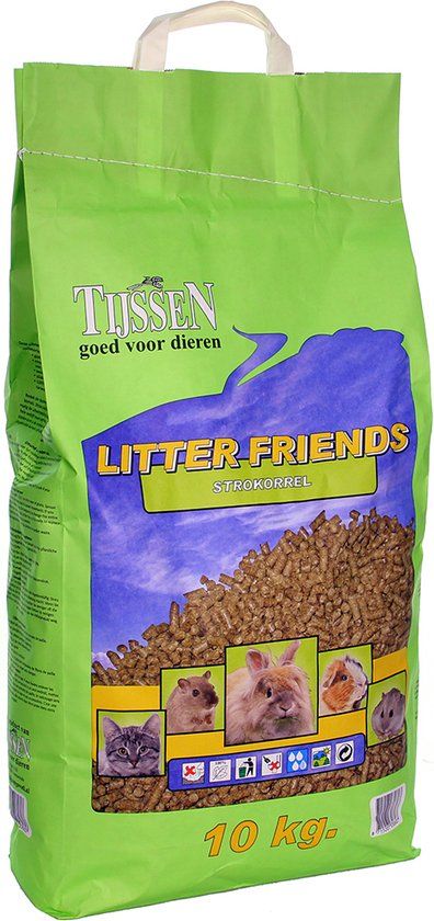Tijssen Litter Friends Strokorrels - 10 kg