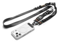 Spigen DA30M riem Mobiele telefoon Nylon, Metaal Zwart