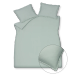 Vandyck Pure 83 Percale Ruffle Lits-jumeaux (240x200/220) pearl blue