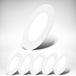 B.K.Licht - Set van 6 LED Inbouwspots - Plat ontwerp - 4000K - Wit