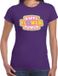 Bellatio Decorations Shoppartners Bv Jaren 60 Happy Flower Power verkleed shirt paars dames S