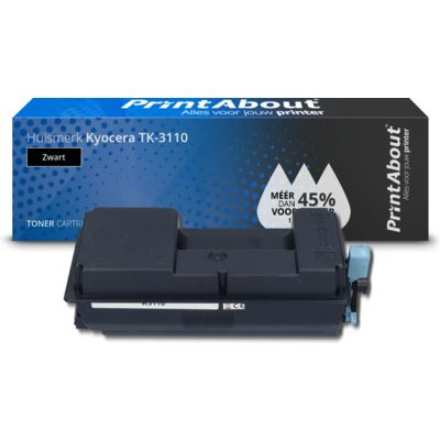 PrintAbout Huismerk Kyocera TK-3110 Toner Zwart