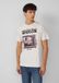 s.Oliver T-shirt met Discovery™ opdruk - Heren - 3XL - Lichtgrijs