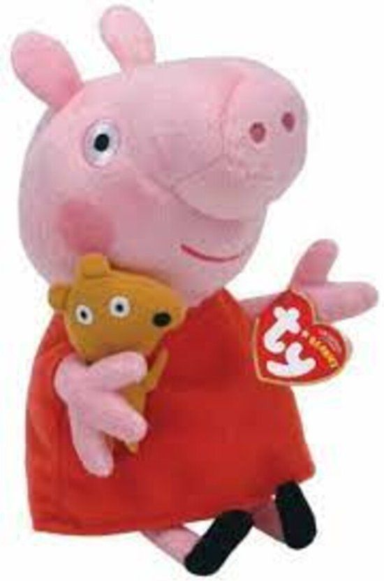 TY Peppa Pig Peppa, Ca. 15Cm